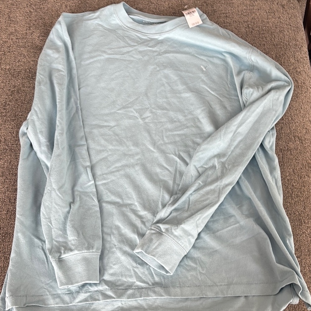 American eagle New with tags Light Blue Long Sleeve Shirt